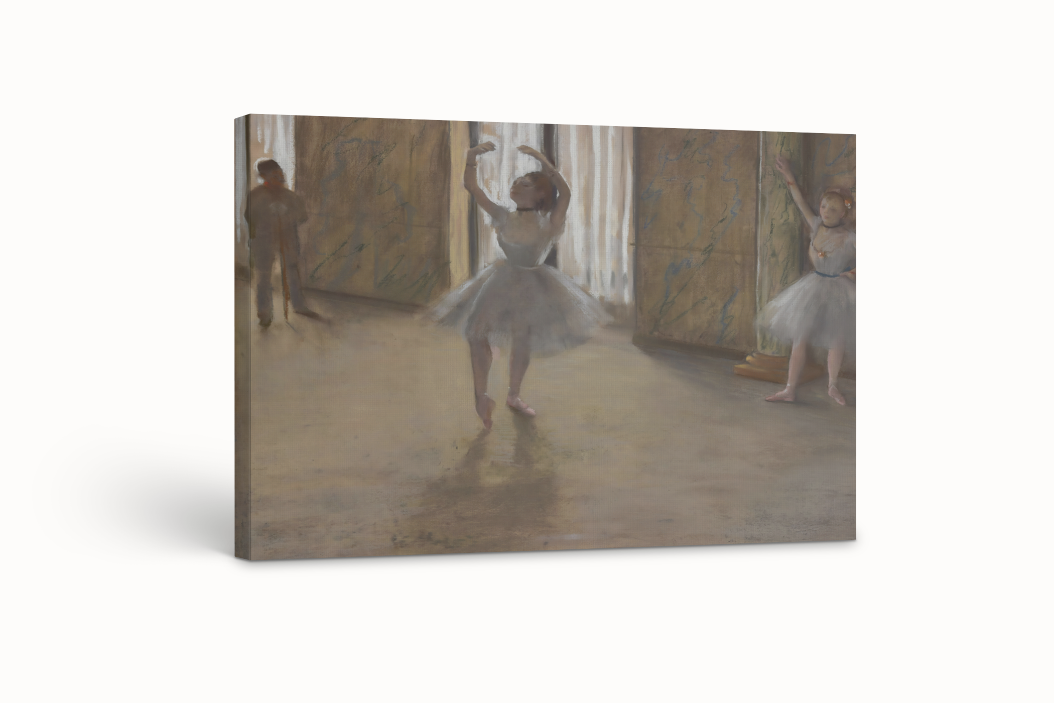 La clase de danza - Edgar Degas - Lienzo premium 430g (calidad de galeria)