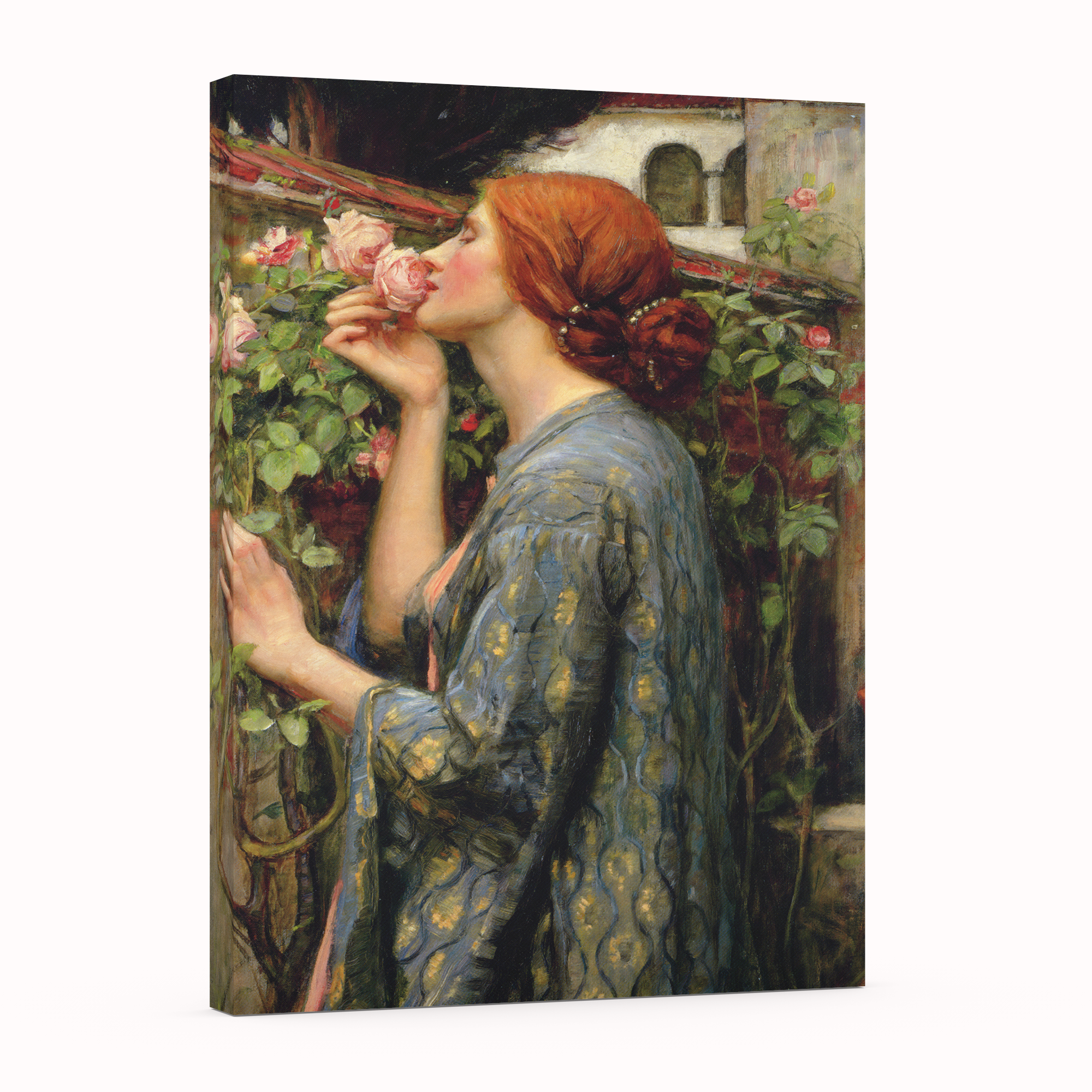 El alma de la rosa - John William Waterhouse - Lienzo premium 430g (calidad de galeria)