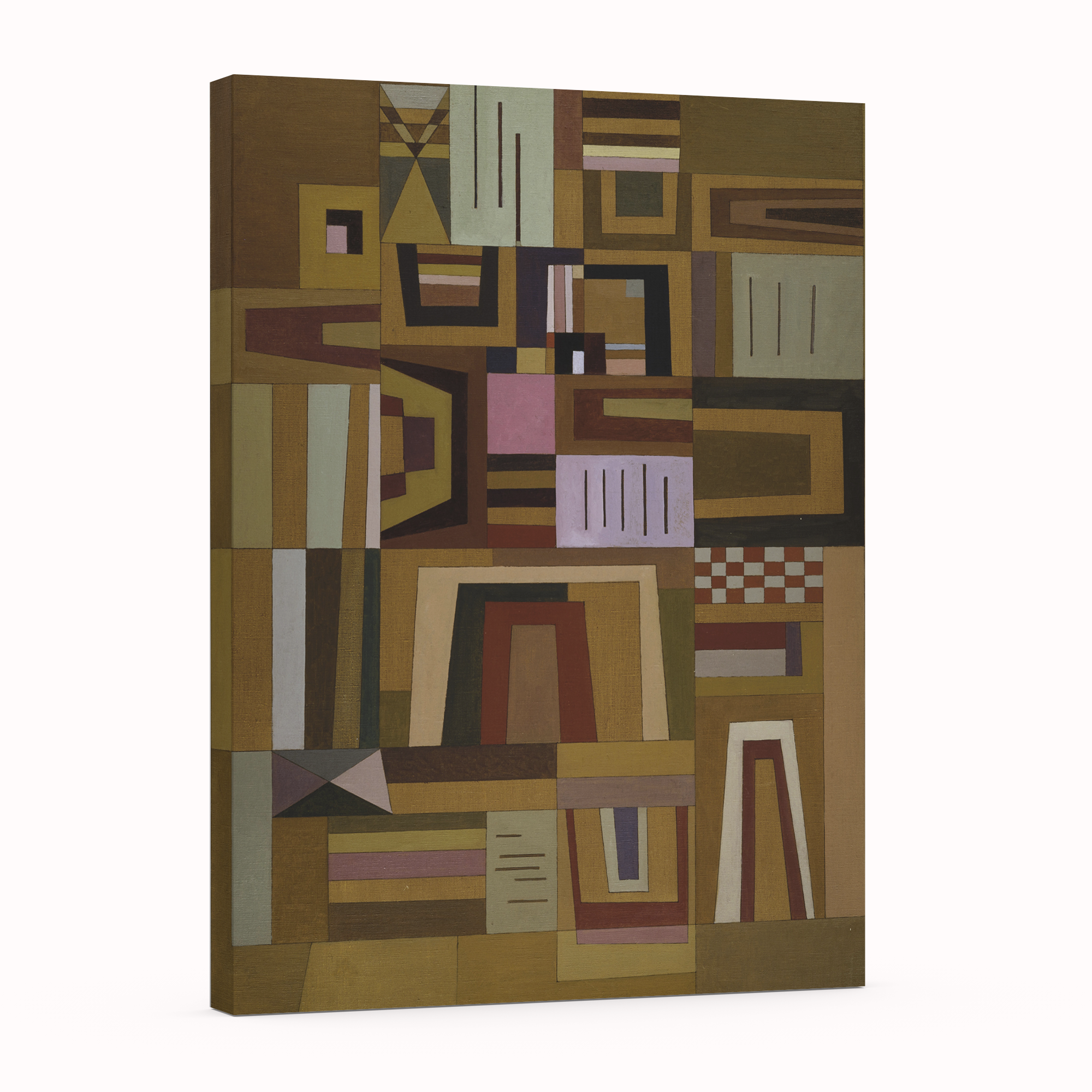 Rosa compensado - Wassily Kandinsky - Lienzo premium 430g (calidad de galeria)