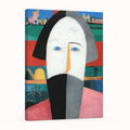 Cabeza de campesino - Kazimir Malevich - Lienzo premium 430g (calidad de galeria)