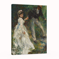 El paseo - Pierre-Auguste Renoir - Lienzo premium 430g (calidad de galeria)
