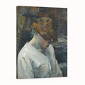 La pelirroja con blusa blanca - Henri de Toulouse-Lautrec - Lienzo premium 430g (calidad de galeria)