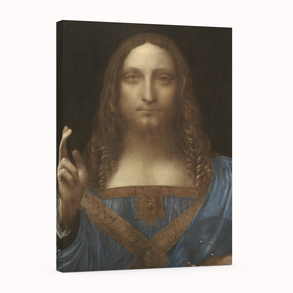 Salvator Mundi - Leonardo Da Vinci - Premium canvas 430g (gallery quality)