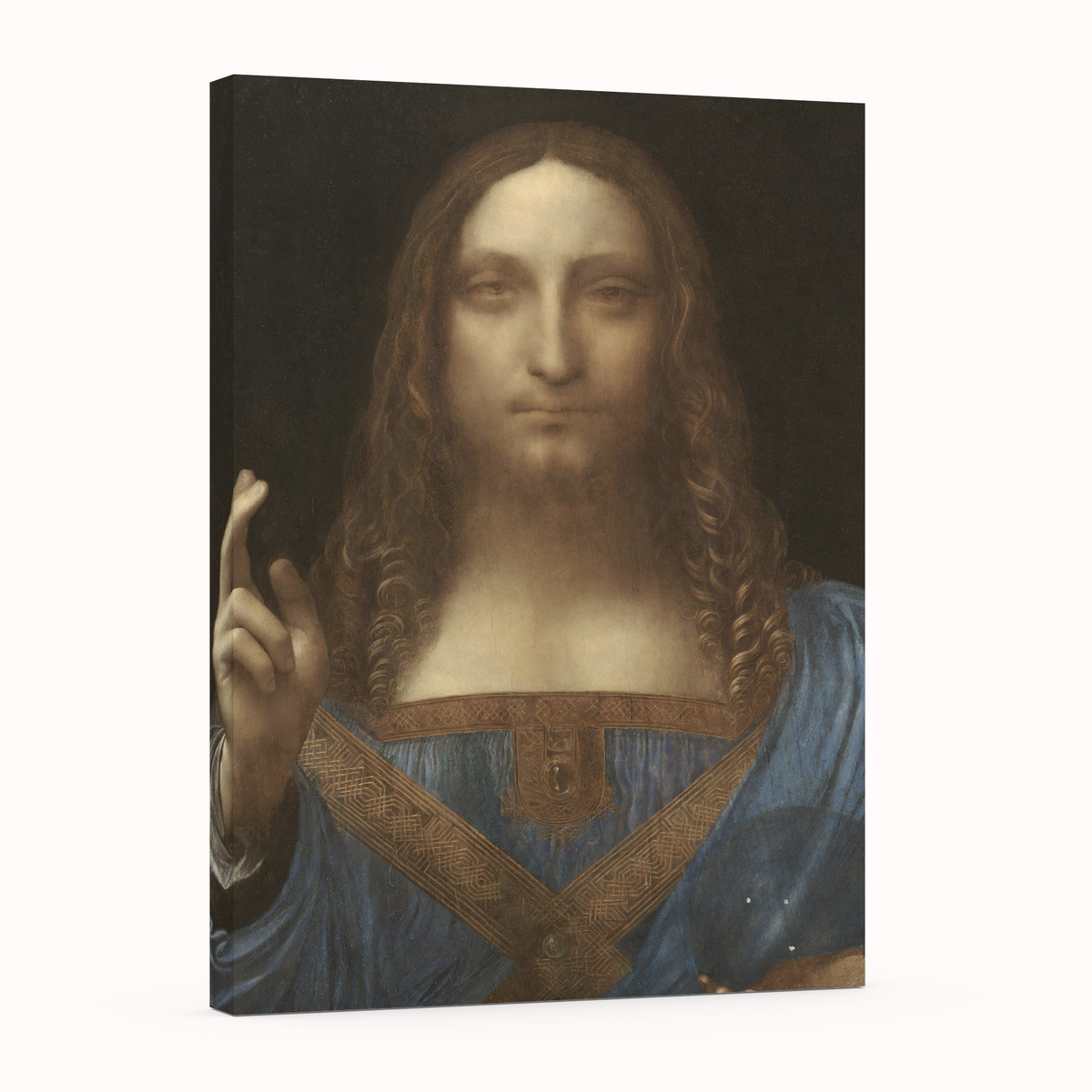 Salvator Mundi - Leonardo Da Vinci - Premium canvas 430g (gallery quality)