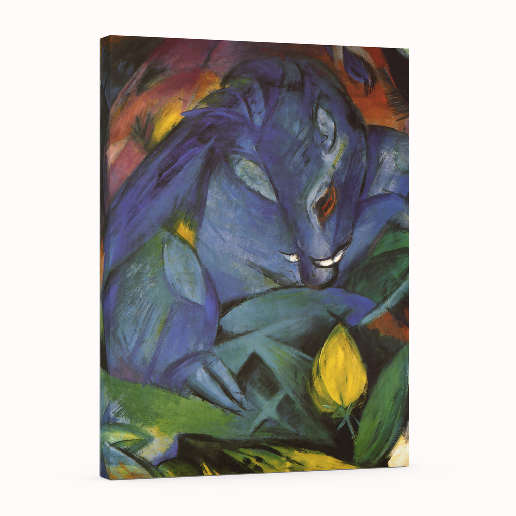 Boars - Franz Marc - Premium canvas 430g (gallery quality)