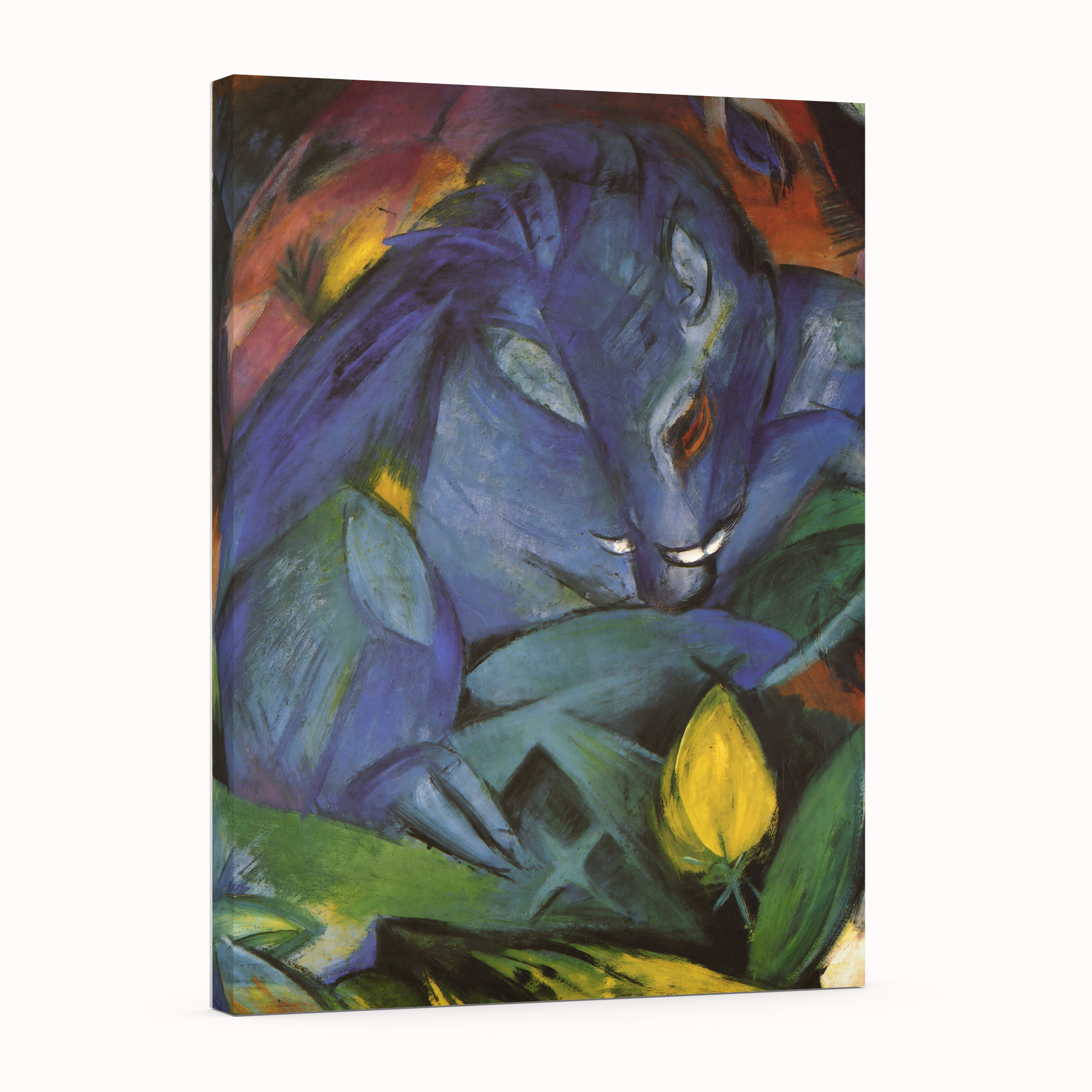 Jabalies - Franz Marc - Lienzo premium 430g (calidad de galeria)