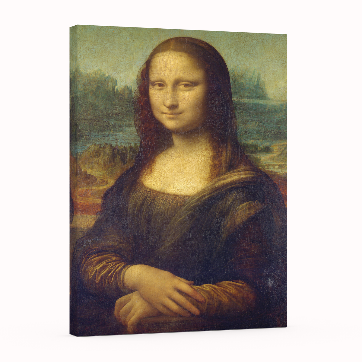 Mona Lisa - Leonardo Da Vinci - Premium canvas 430g (gallery quality)