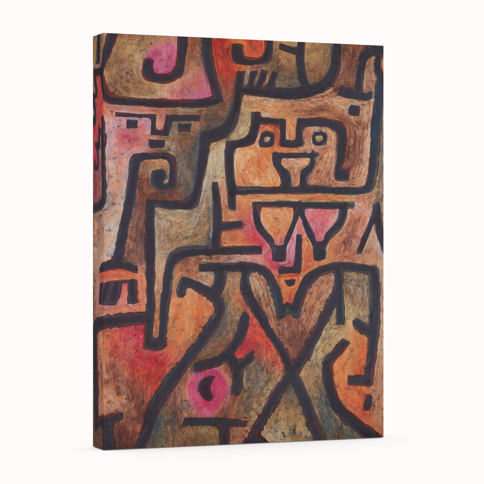Brujas del bosque - Paul Klee - Lienzo premium 430g (calidad de galeria)