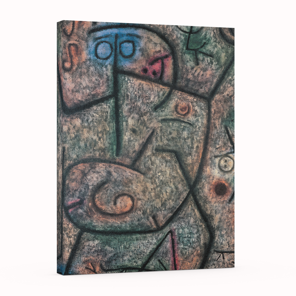 Oh these rumors! -Paul Klee - Premium 430g canvas (gallery quality)