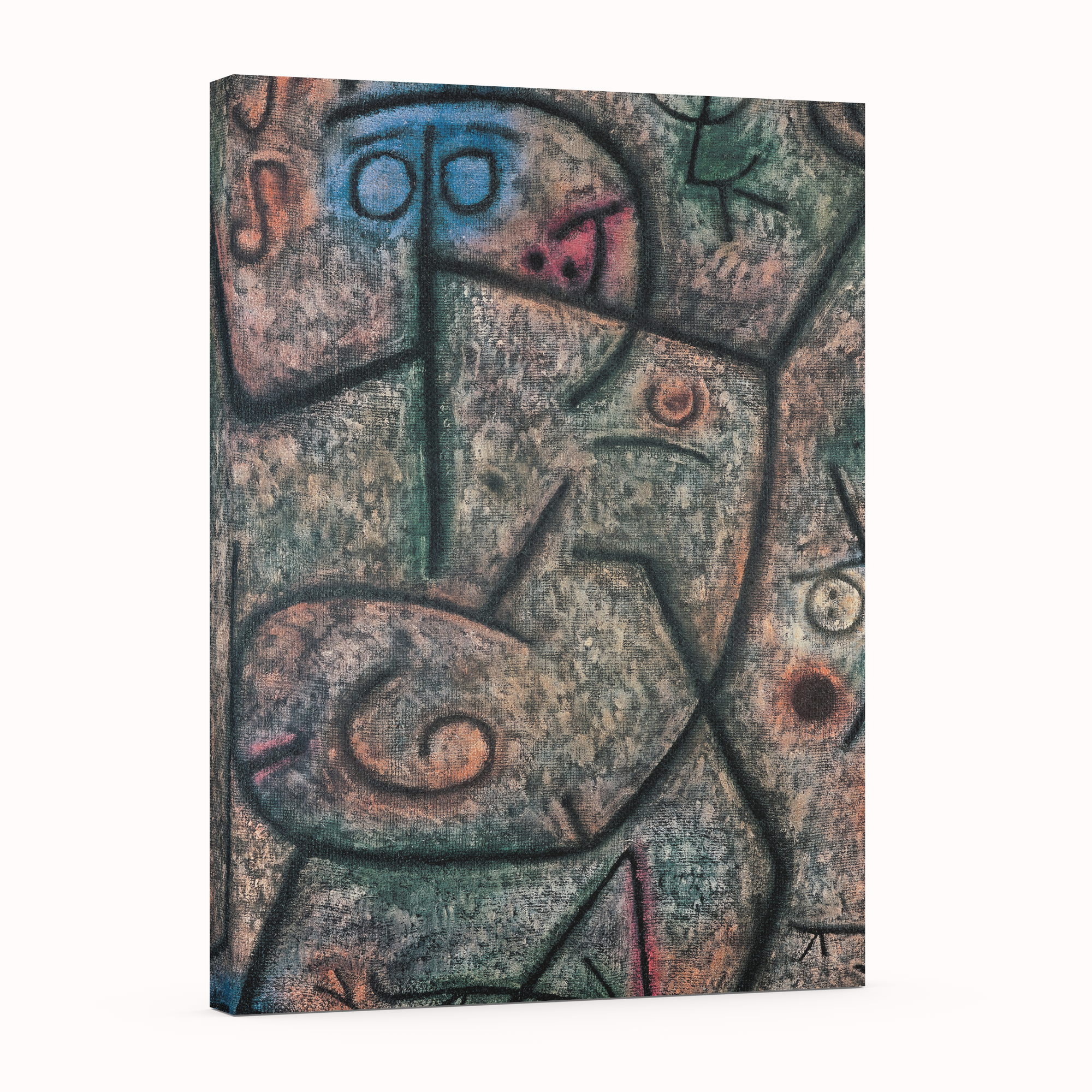 ¡Oh estos rumores! -Paul Klee - Lienzo premium 430g (calidad de galeria)