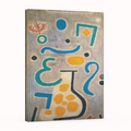 El jarron - Paul Klee - Lienzo premium 430g (calidad de galeria)