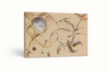 Ciervo saltando entre flores - Franz Marc - Lienzo premium 430g (calidad de galeria)