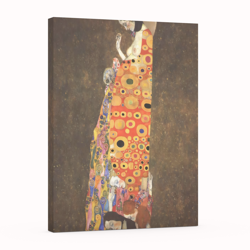 L'Espoir II - Gustav Klimt - Toile premium 430g (qualité galerie)