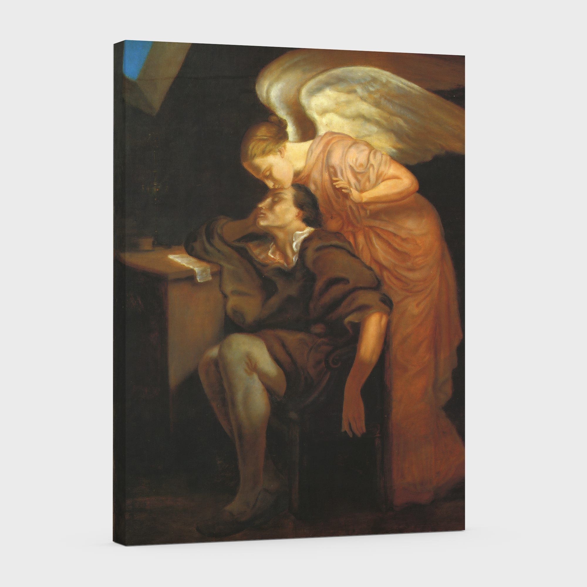 El sueño del poeta -Paul Cezanne - Lienzo premium 430g (calidad de galeria)