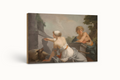 El origen de la pintura - Jean Baptiste Regnault - Lienzo premium 430g (calidad de galeria)