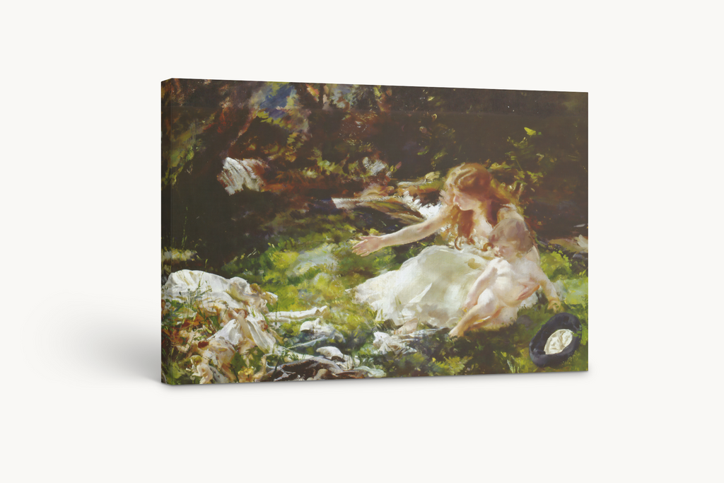 ...Et les fées s'enfuirent - Charles Sims - Toile premium 430g (qualité galerie)