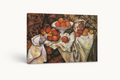 Naturaleza muerta con manzanas y naranjas - Paul Cezanne - Lienzo premium 430g (calidad de galeria)
