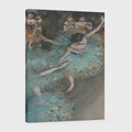 Bailarina de verde -Edgar Degas - Lienzo premium 430g (calidad de galeria)