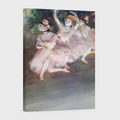 Tres bailarinas - Edgar Degas - Lienzo premium 430g (calidad de galeria)