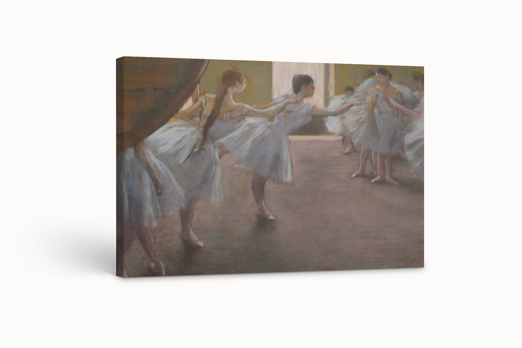 Répétition de ballet - Edgar Degas - Toile premium 430g (qualité galerie)