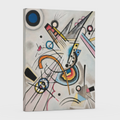 Diagonal - Wassily Kandinsky  - Lienzo premium 430g (calidad de galeria)