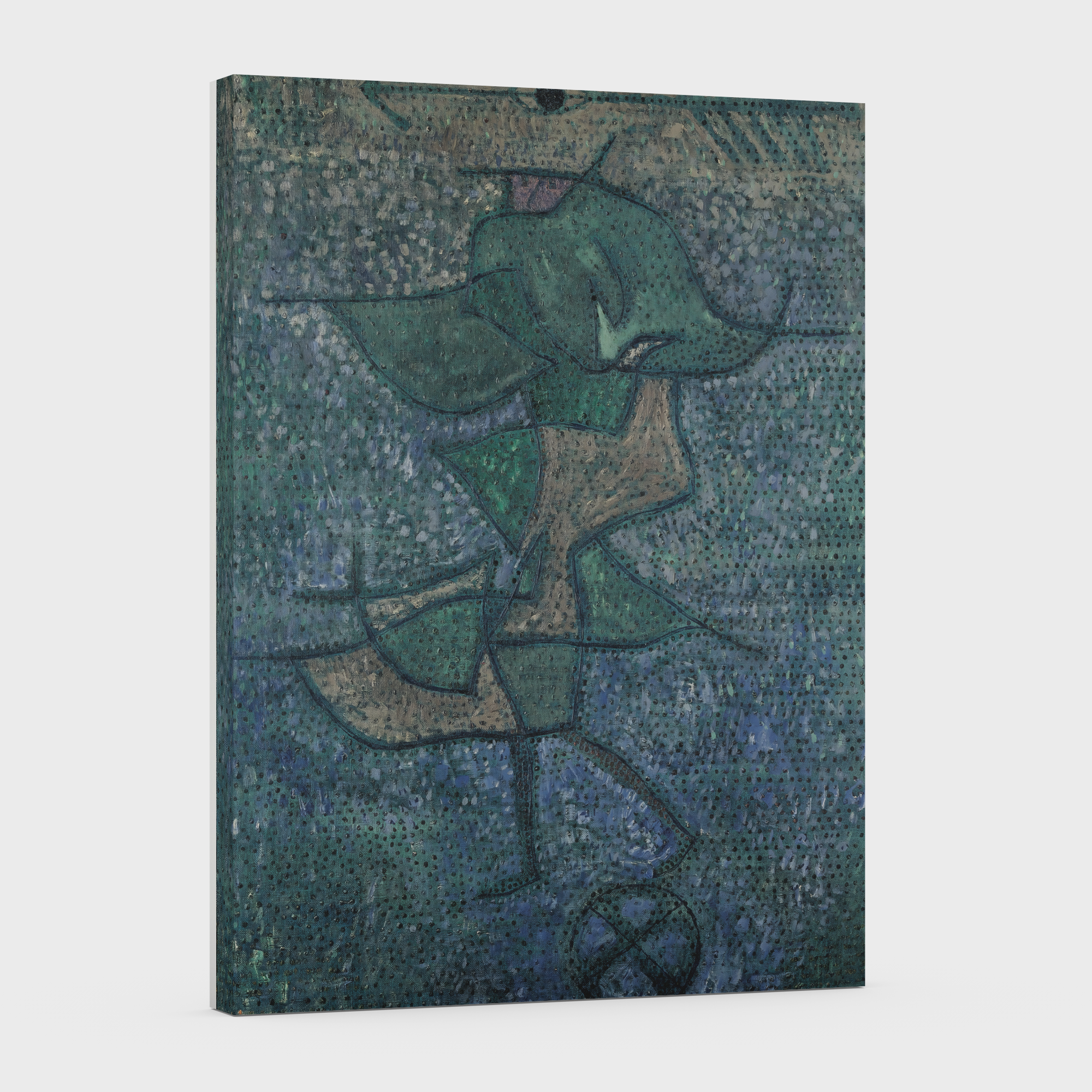 Diana -Paul Klee  - Lienzo premium 430g (calidad de galeria)