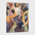 Pequeña composicion I -Franz Marc - Lienzo premium 430g (calidad de galeria)