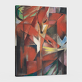 Los Zorros - Franz Marc - Lienzo premium 430g (calidad de galeria)