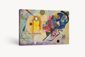 Amarillo, Rojo y Azul - Wassily Kandinsky - Lienzo premium 430g (calidad de galeria)