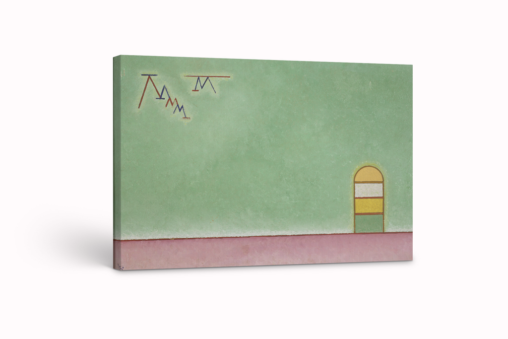 Vide Vert - Wassily Kandinsky - Toile premium 430g (qualité galerie)
