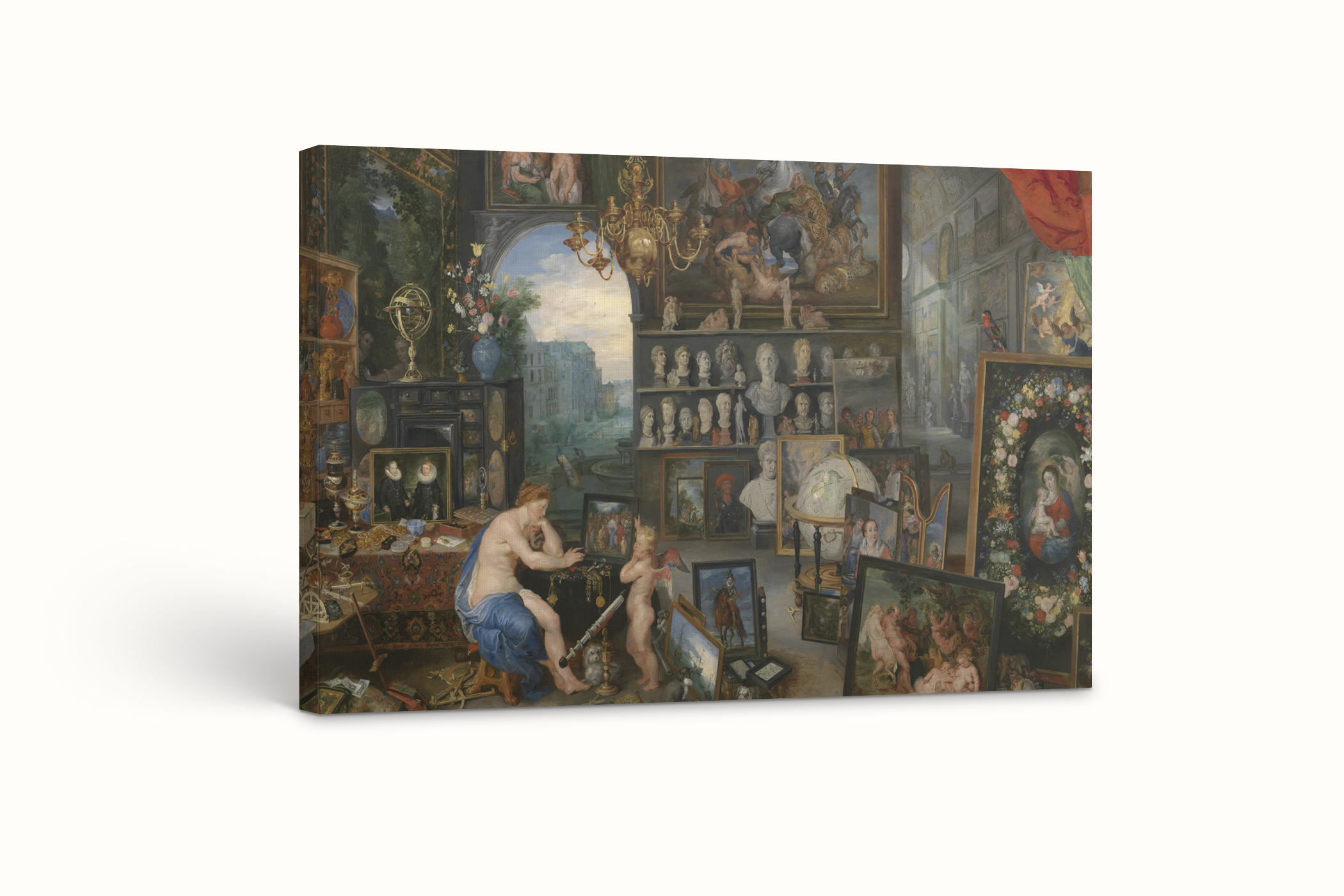 La vista - Jan Brueghel el viejo y Peter Paul Rubens - Lienzo premium 430g (calidad de galeria)