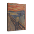 El grito- Edvard Munch - Lienzo premium 430g (calidad de galeria)