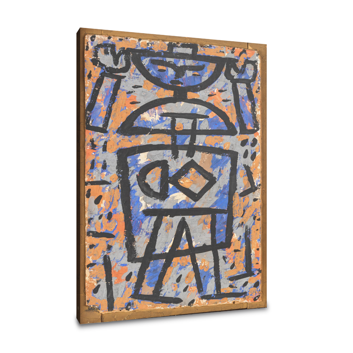 Manos arriba - Paul Klee - Lienzo premium 430g (calidad de galeria)