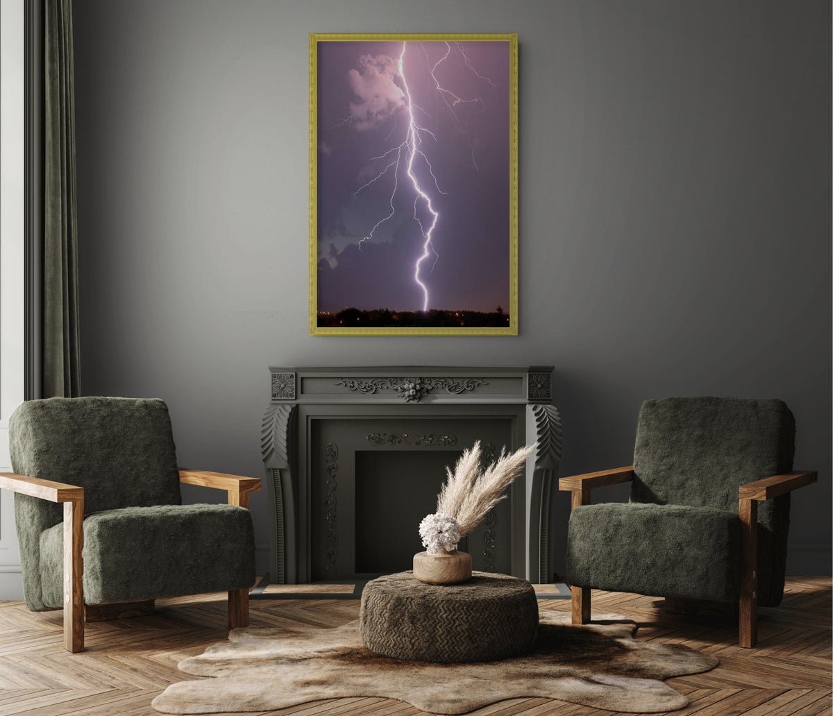 Cielo y Paisaje - Lienzo premium 430g (calidad de galeria)