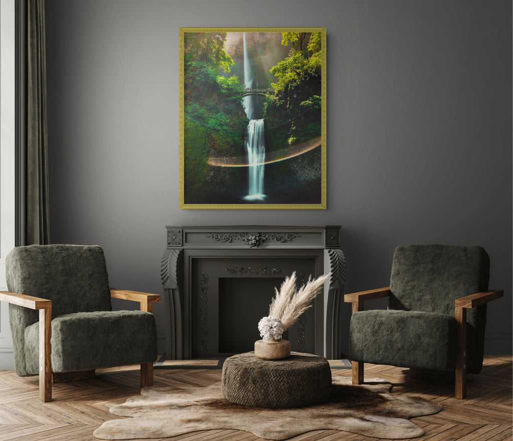Cielo y Paisaje - Lienzo premium 430g (calidad de galeria)