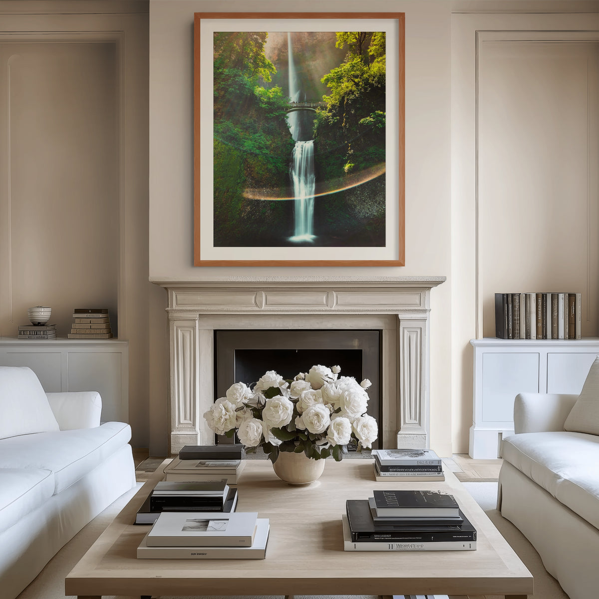 Cielo y Paisaje - Lienzo premium 430g (calidad de galeria)
