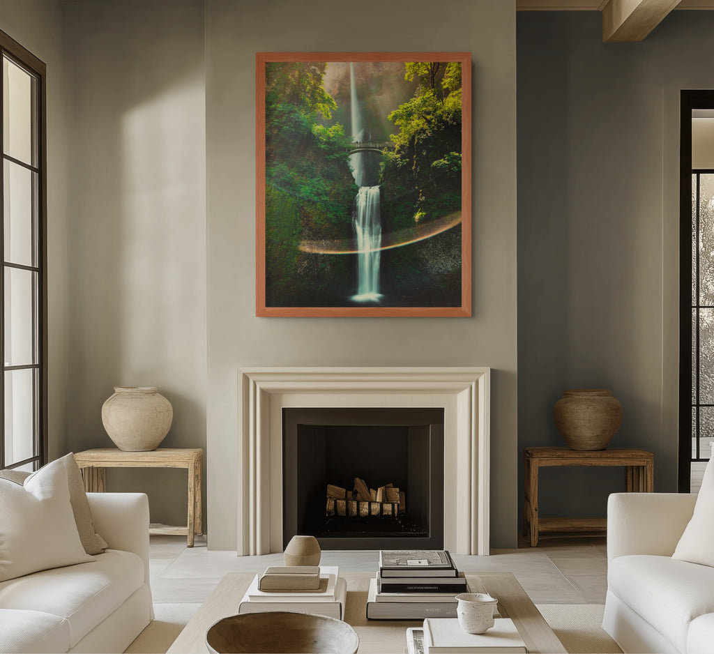 Cielo y Paisaje - Lienzo premium 430g (calidad de galeria)