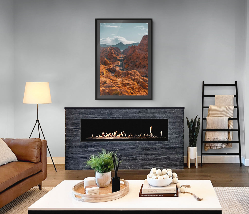 Cielo y Paisaje - Lienzo premium 430g (calidad de galeria)