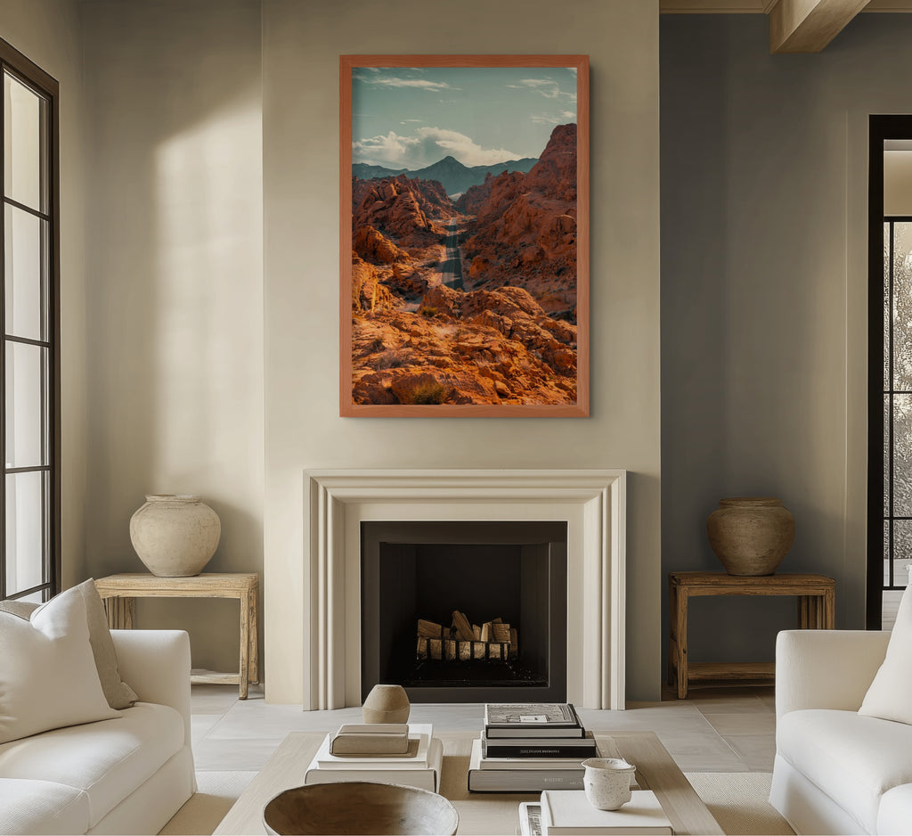Cielo y Paisaje - Lienzo premium 430g (calidad de galeria)