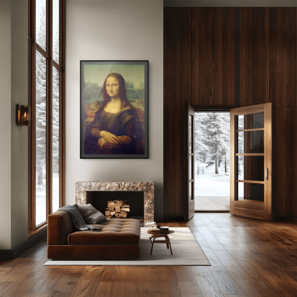Mona Lisa - Leonardo Da Vinci - Premium canvas 430g (gallery quality)
