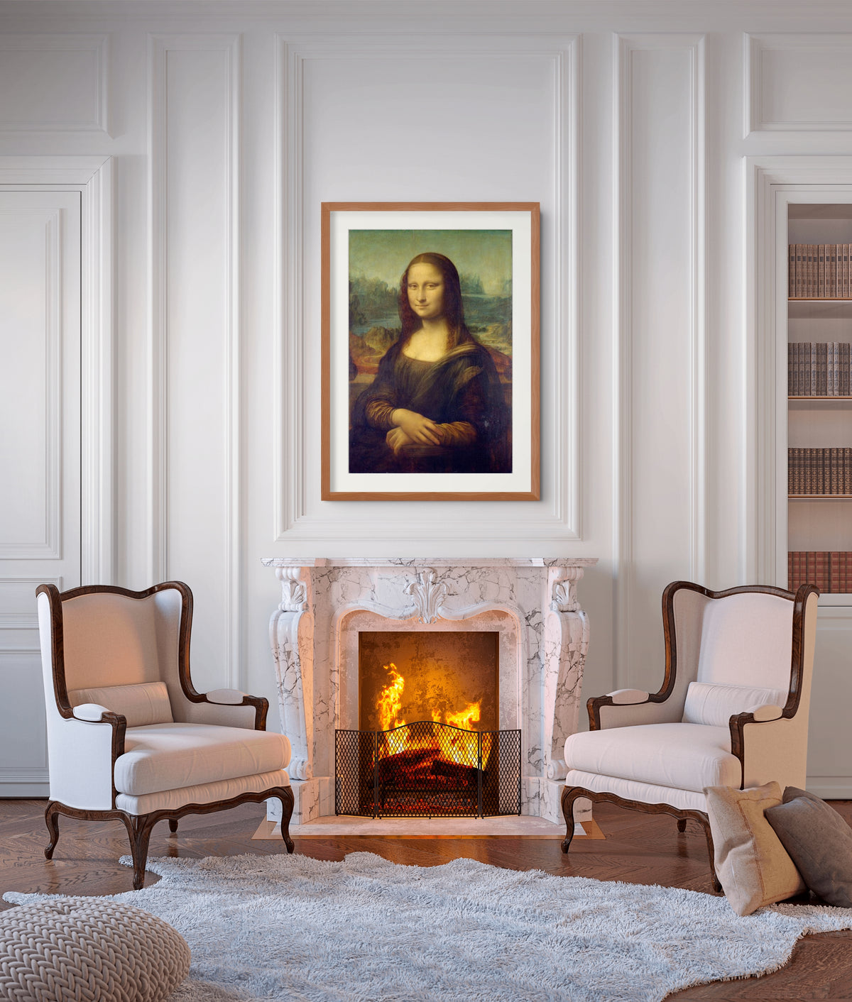 Mona Lisa - Leonardo Da Vinci - Premium canvas 430g (gallery quality)