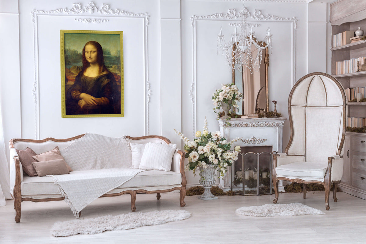 Mona Lisa - Leonardo Da Vinci - Premium canvas 430g (gallery quality)