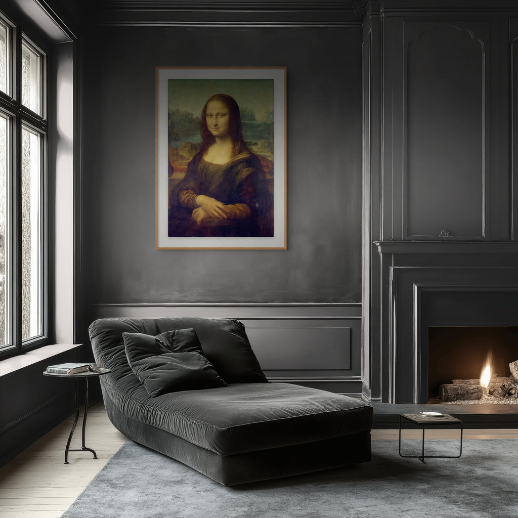 Mona Lisa - Leonardo Da Vinci - Premium canvas 430g (gallery quality)