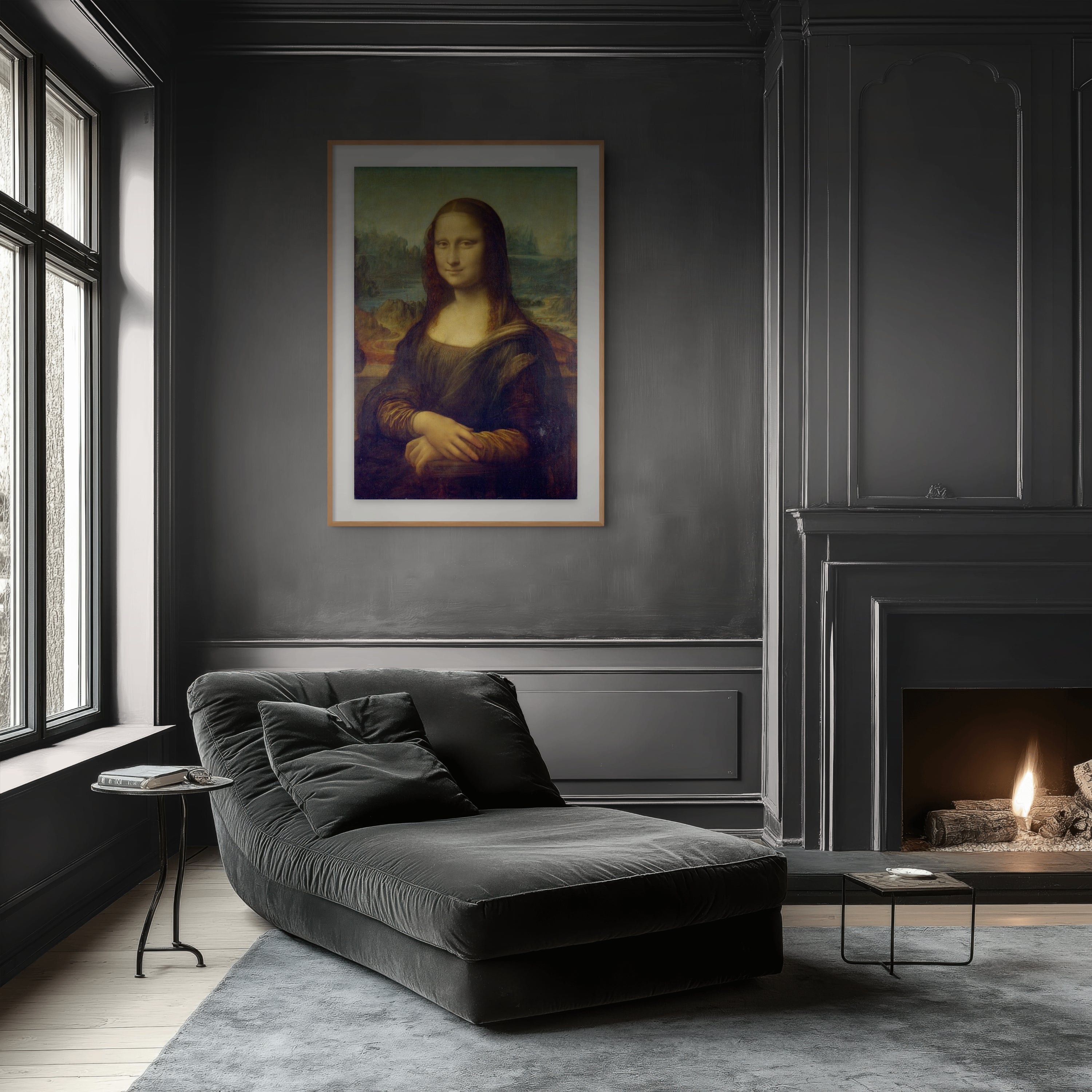 Mona Lisa - Leonardo Da Vinci - Premium canvas 430g (gallery quality)