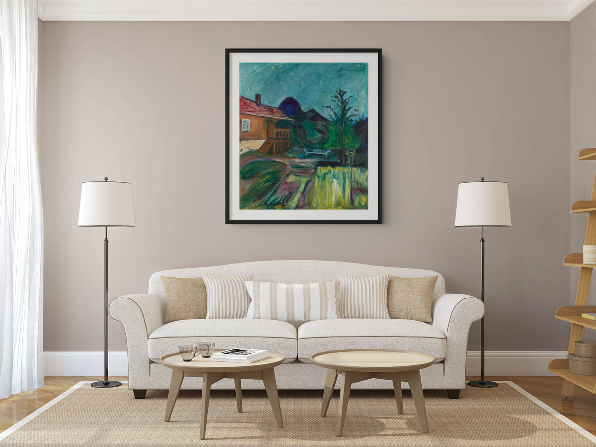 The Kiss - Edvard Munch - Premium canvas 430g (gallery quality)