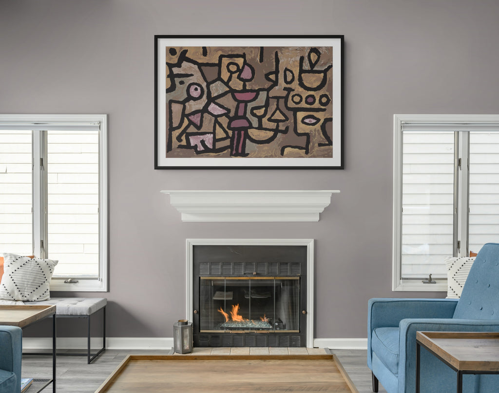 Angel applicant - Paul Klee - Premium canvas 430g (gallery quality)