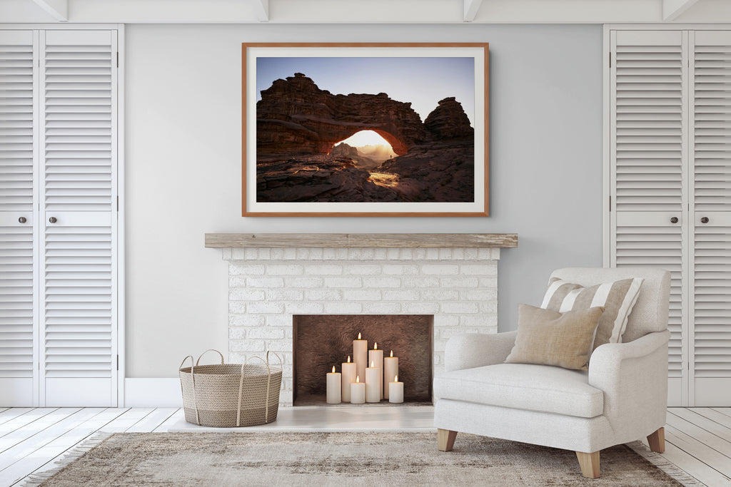 Cielo y Paisaje - Lienzo premium 430g (calidad de galeria)