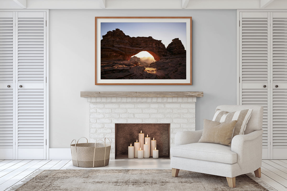 Cielo y Paisaje - Lienzo premium 430g (calidad de galeria)