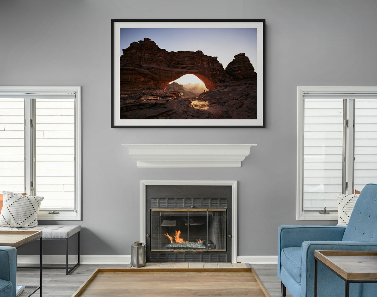 Cielo y Paisaje - Lienzo premium 430g (calidad de galeria)