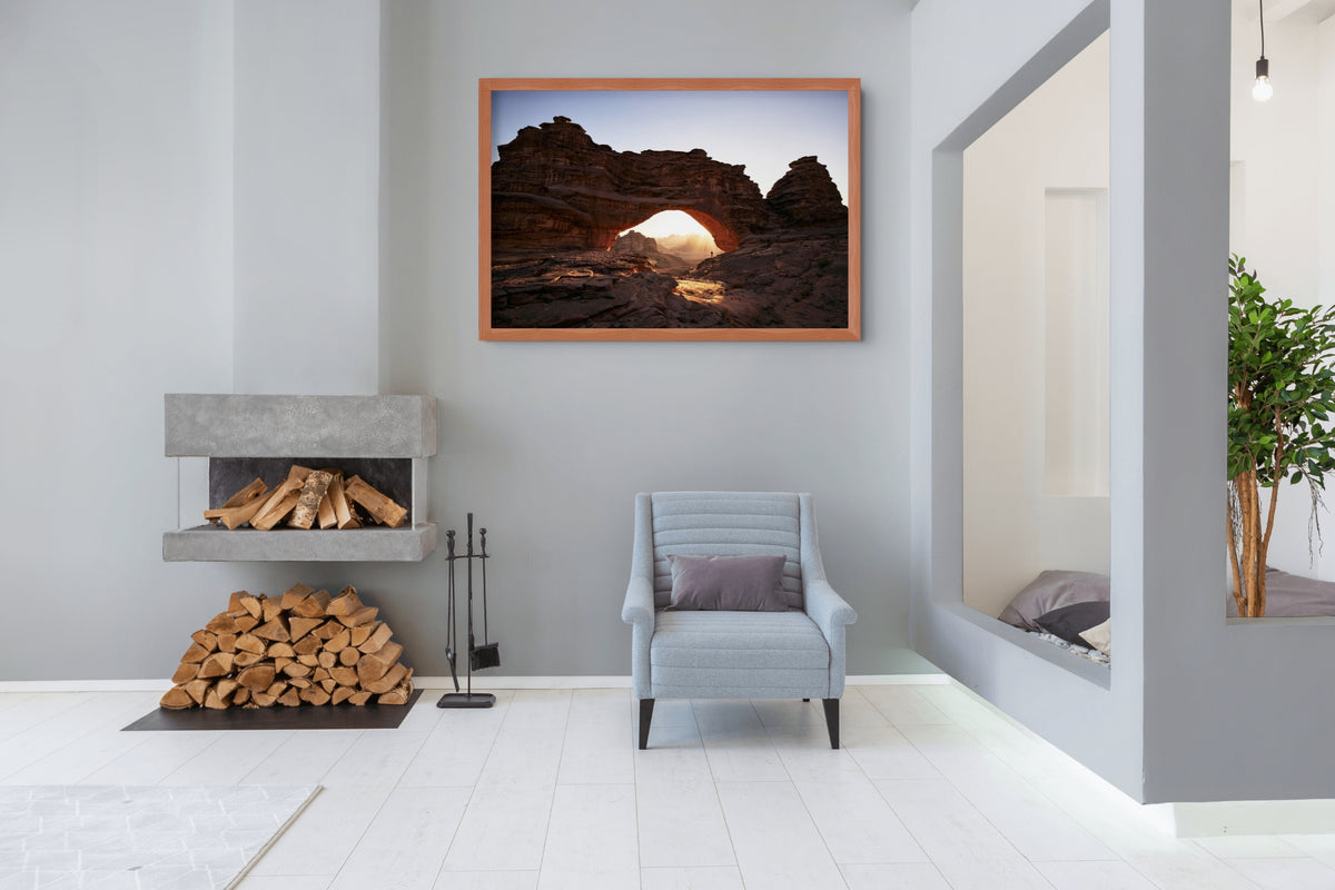 Cielo y Paisaje - Lienzo premium 430g (calidad de galeria)